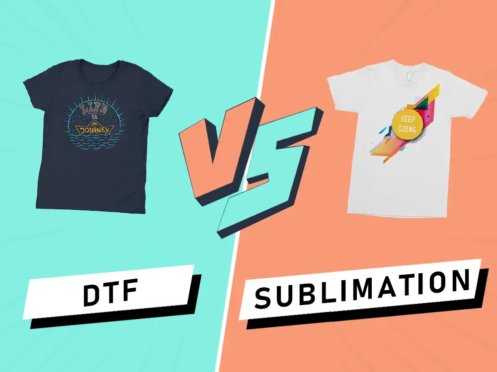 DTF vs. Sublimationsdruck